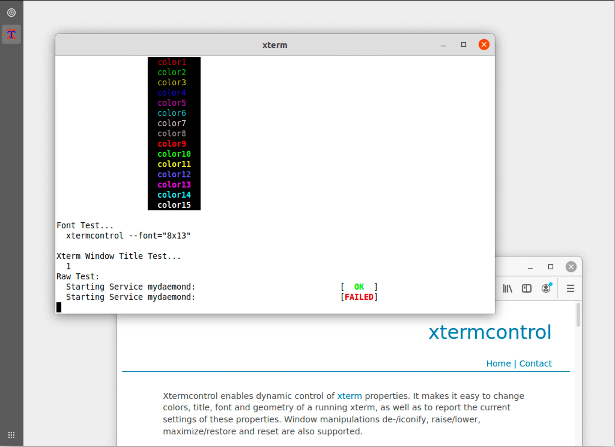 how to change cursor color xterm